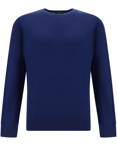 Zegna Knitwear - Blue