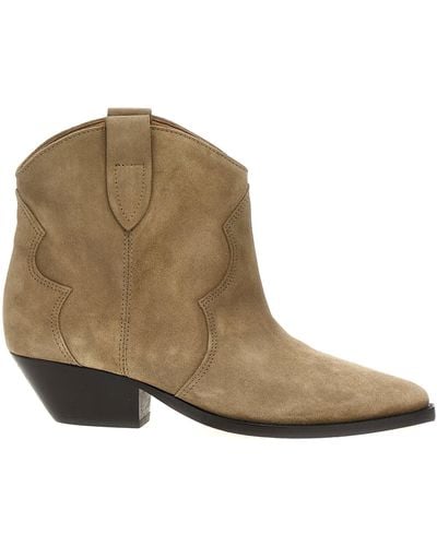 Isabel Marant Dewina Boots, Ankle Boots - Brown