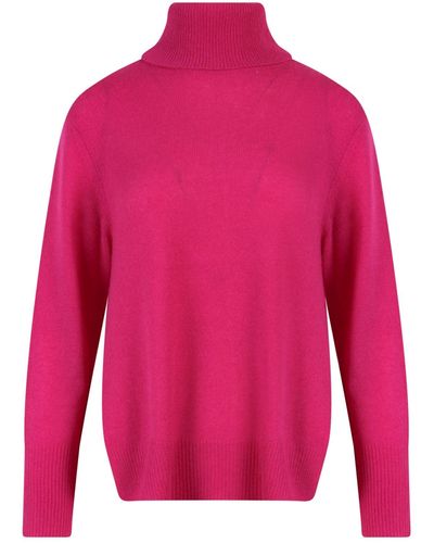 360 Sweater Flared Cashmere Sweater - Pink