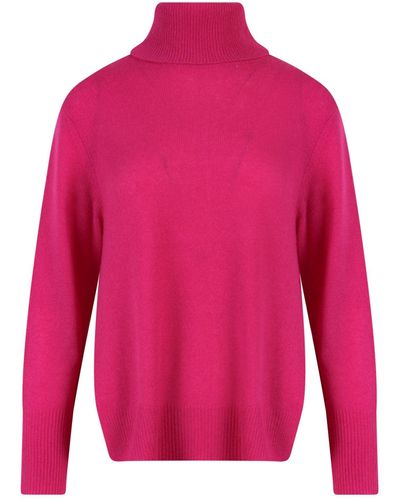 360 Sweater Flared Cashmere Jumper - Pink