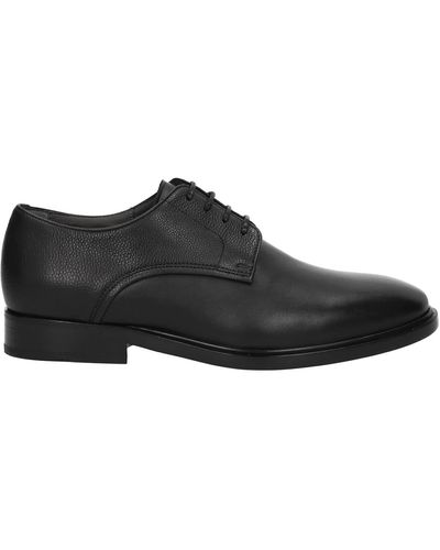 Lanvin Lace Up And Monkstrap Leather - Black