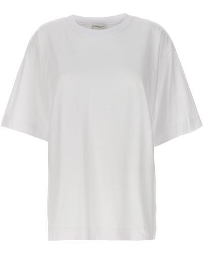 Dries Van Noten Hegels T Shirt Bianco