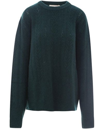 ANYLOVERS Wool Sweater - Blue