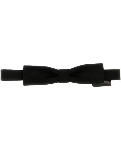 DSquared² Mogador Silk Bow Tie Cravatte Nero