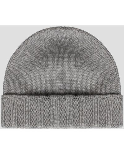 Drumohr Cashmere Hat - Grey