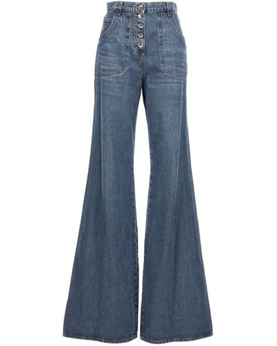 Etro Flared Jeans Blu