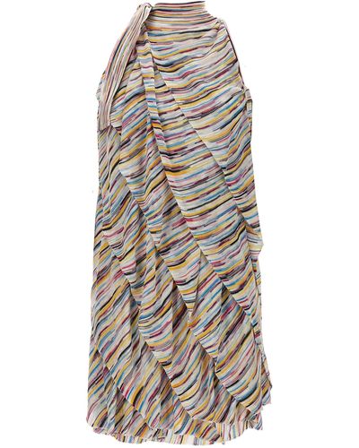 Missoni Flounced Dress Abiti Multicolor - Multicolore