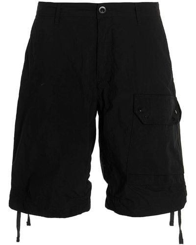C.P. Company Cargo Bermuda Shorts - Black