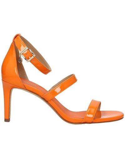 Michael Kors Sandals Koda Eco Patent Leather Apricot - Orange