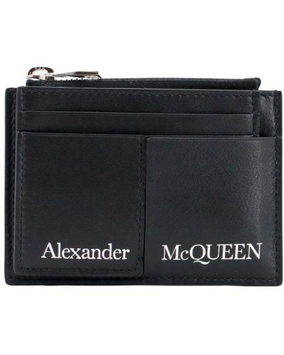 Alexander McQueen Logo Wallet - Black