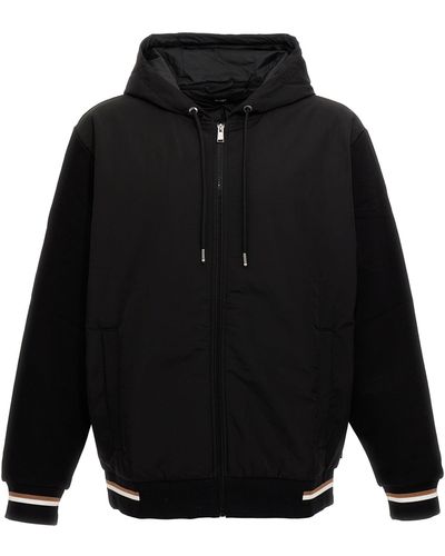 BOSS Sommers 66 Casual Jackets, Parka - Black