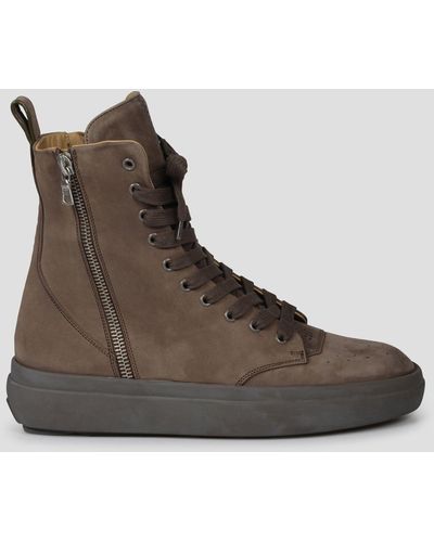 Represent Alpha High-top Trainers - Brown