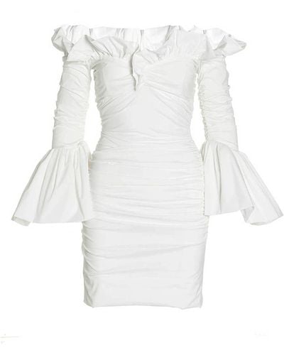 Philosophy Draped Dress Dresses - White