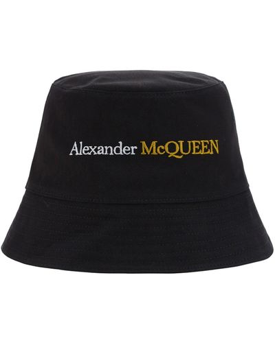 Alexander McQueen Cappello Da Baseball - Black