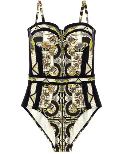 Tory Burch One-Piece Swimsuit With All-Over Print Beachwear Multicolor - Multicolore
