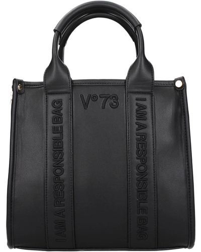 V73 Handbags Eco Leather - Black