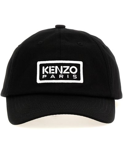 KENZO Tag Cappelli Bianco/Nero