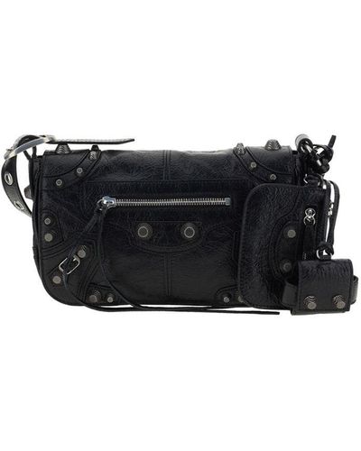 Balenciaga La Cagole Shoulder Bag - Black