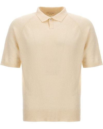 Ma'ry'ya Cotton Shirt Polo - Natural