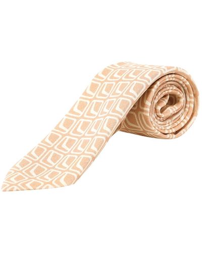 Nicky Linen Tie - Natural