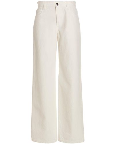 The Row Eglitta Jeans Bianco