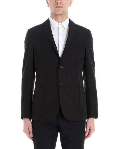 Zegna Singlebreasted Blazer - Black