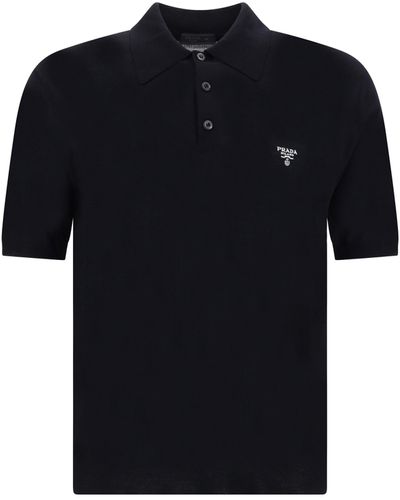 Prada Polo Shirt - Black