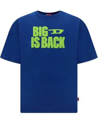 DIESEL T-Shirt - Blu