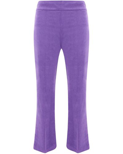 Avenue Montaigne Pants - Purple