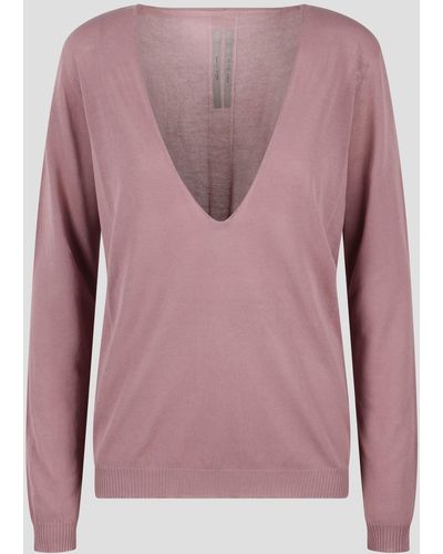 Rick Owens Dylan sweater - Rosa
