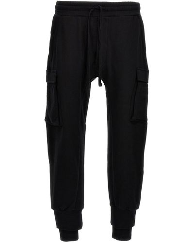 Thom Krom Cotton Joggers Trousers - Black