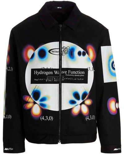 Msftsrep 'hydrogen Wave' Jacket - Black