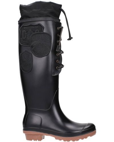 DSquared² Boots Rubber Black