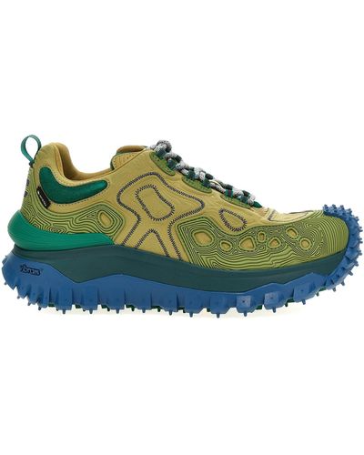Moncler Genius Trailgrip Sneakers Multicolor - Verde