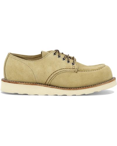 Red Wing Shop Moc Oxford Lace-up Shoes - Natural