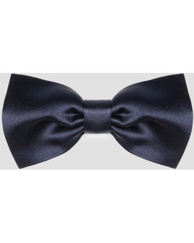 Tagliatore Silk Bow Tie - Blue