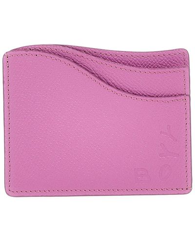 Boyy 'folder Espom' Card Holder - Purple