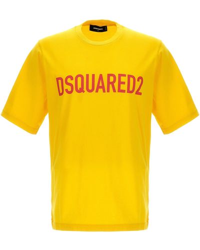 DSquared² T Shirt Giallo