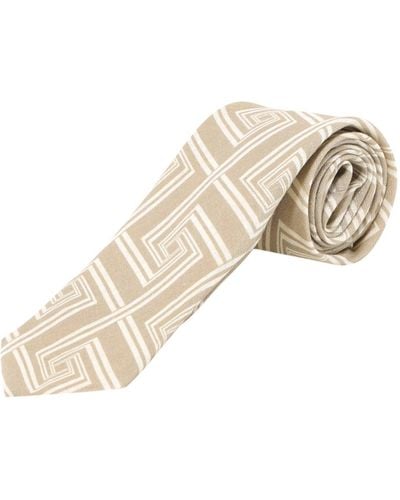 Nicky Linen Tie - Natural