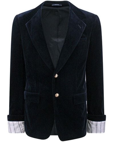 Gucci Single-breasted Jacket - Blue