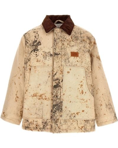 LC23 Work Dirty Casual Jackets - Natural