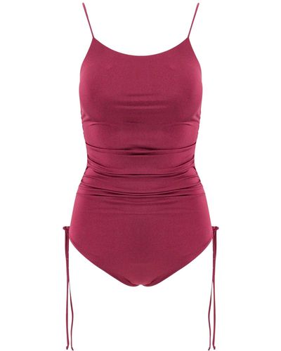 CHÉRI Nylon Swimsuit - Red