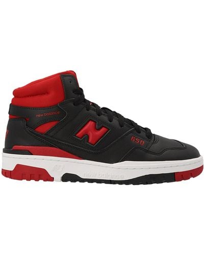 New Balance '650’ Trainers - Red