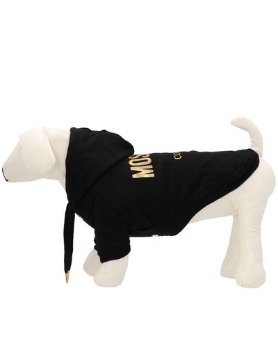 Moschino Logo Dog Sweatshirt Pets Accesories Nero-Unisex
