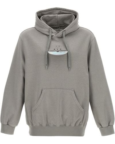 Doublet Cd-r Embroidery Sweatshirt - Gray