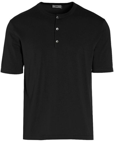 Closed Serafino T-shirt - Black
