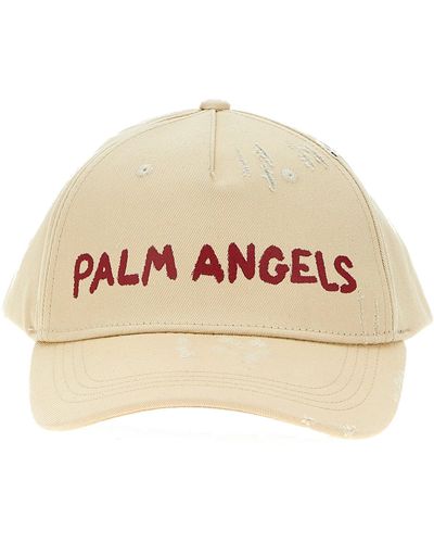 Palm Angels Seasonal Logo Cappelli Bianco - Neutro