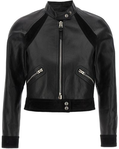 Tom Ford Leather Jacket Giacche Nero