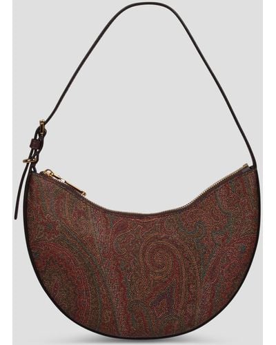 Etro Small Essential Hobo Bag - Brown