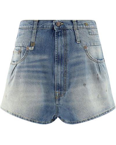 R13 Bermuda Shorts - Blue